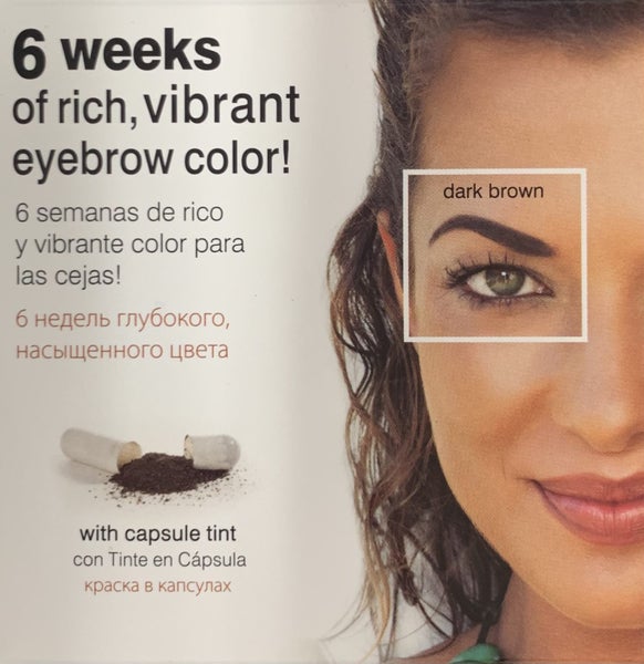 Godefroy Instant Eye Brow Tint Kit 6 Weeks Dark Brown Carousel 1