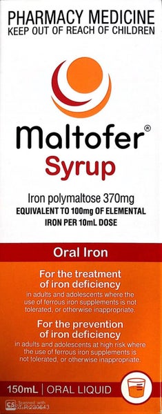 Maltofer Syrup 150 ml Iron Polymaltose for iron deficiency Carousel 1