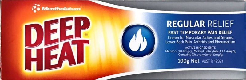 Deep Heat Rub 100g --- ** Pakuranga Pharmacy ** Carousel 1