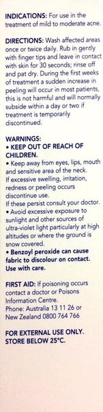 Benzac AC Acne Wash 5% 200ml **Pakuranga Pharmacy** Carousel 2