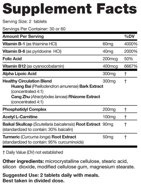 Redd Remedies Nerve Shield 60 Tablets Carousel 2