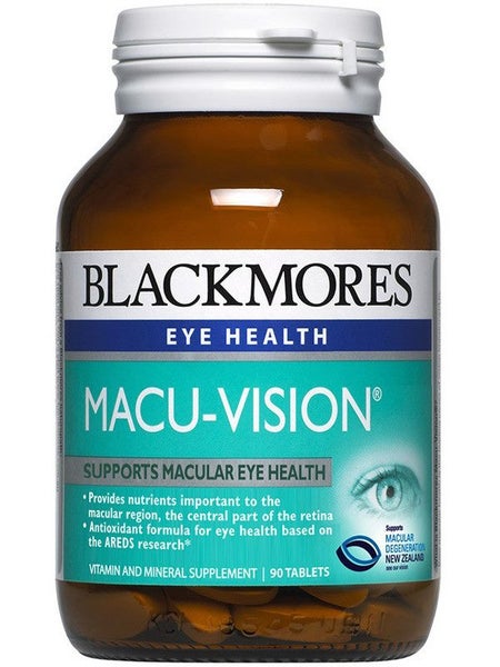 Blackmores Macu Vision Tablets 90 --**Pakuranga Pharmacy** Carousel 1