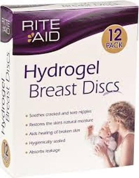 Rite Aid Hydrogel Breast Discs- 12 pack Carousel 1