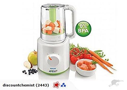 Philips Avent Steamer and Blender 2-in-1 Healthy Baby Food Maker Carousel 1