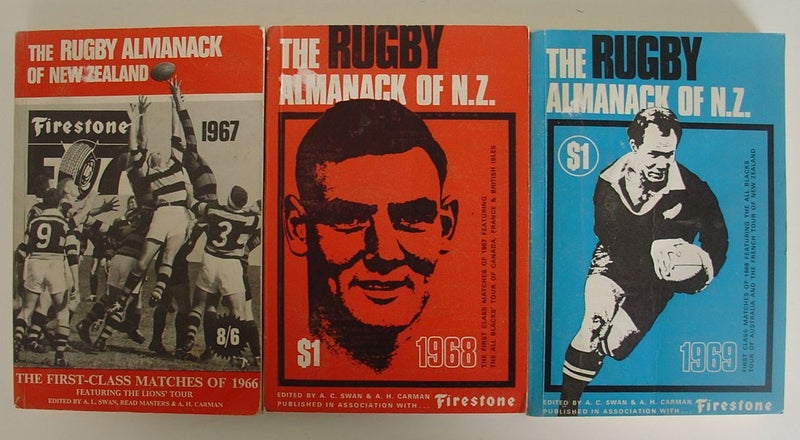 The NZ Rugby Almack 1967-69 Three Editions Carousel 1