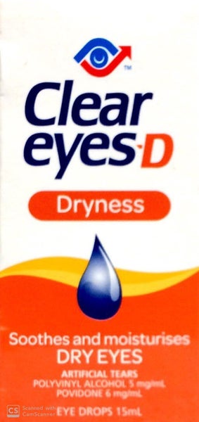 Clear Eyes Dryness Eye Drops 15ml Carousel 1