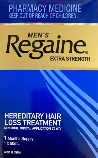 Regaine Men's Extra Strength Minoxidil 5% 1*60 ml-Pharmacy Medicine Carousel 1
