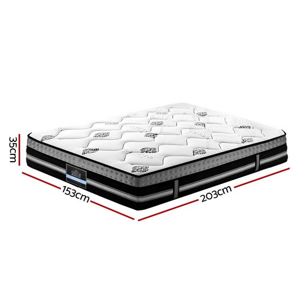 Giselle Bedding Galaxy Euro Top Cool Gel Pocket Spring Mattress 35Cm Thick Queen Carousel 2