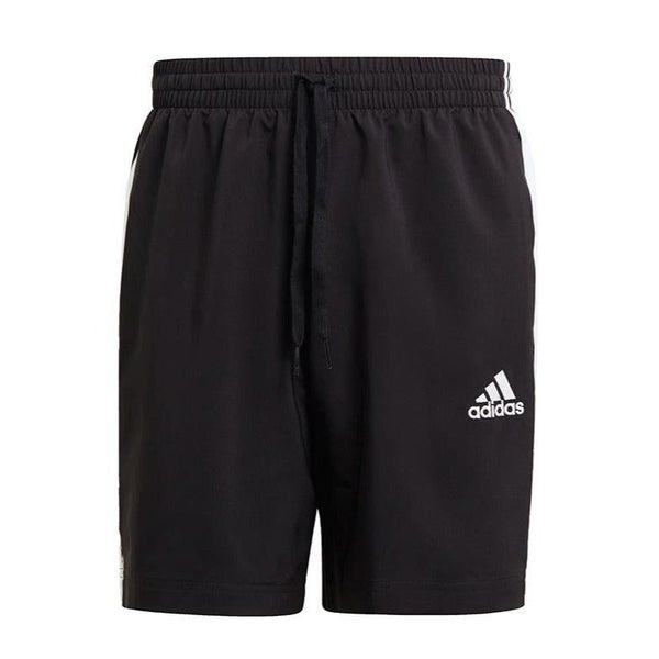 Adidas Men's 3 Stripe Chelsea Short - Black/White Carousel 4