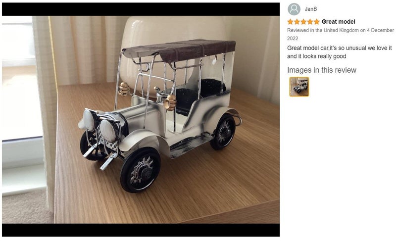 Vintage Metal Classic Car Statue Figure Home Decor *Local STOCK NOW* Carousel 2