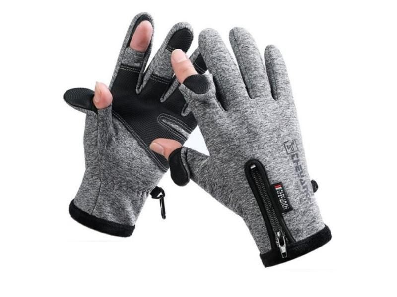 Winter Men Cycling Gloves Full Finger Motorcycle Gloves Waterproof Thermal Carousel 1