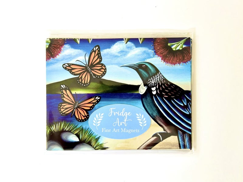 FRIDGE ART - Fine Art Magnets - ‘Kiwi Classics’ set of 6 Carousel 10