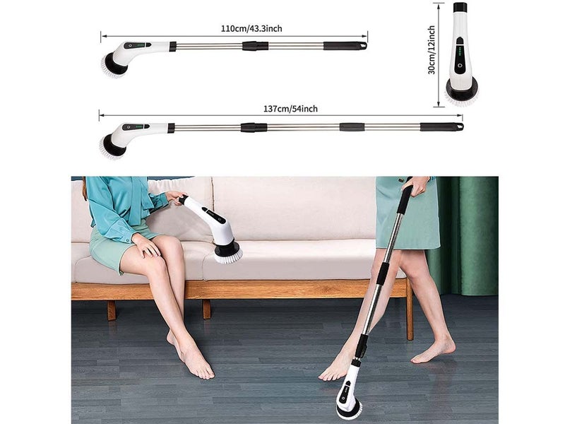 PTN New Cordless Scrubber Electric Cleaning Brush Sale Sale Carousel 15