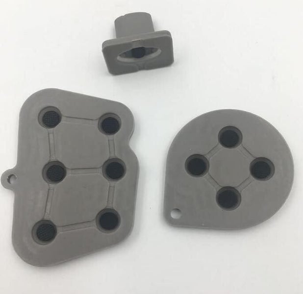Silicone Controller Conductive Rubber Button Pad For Sega Saturn SS Replacement Carousel 2