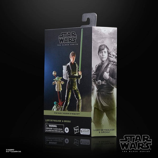 Star Wars Black Series Deluxe: The Book of Boba Fett #07 Luke Skywalker & Grogu Carousel 2