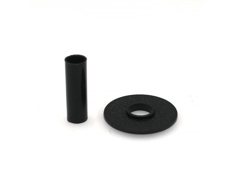 3.5mm 9mm Black Plastic Cover For Sanwa 8YT Joystick Replacement Rod Shaft Carousel 2