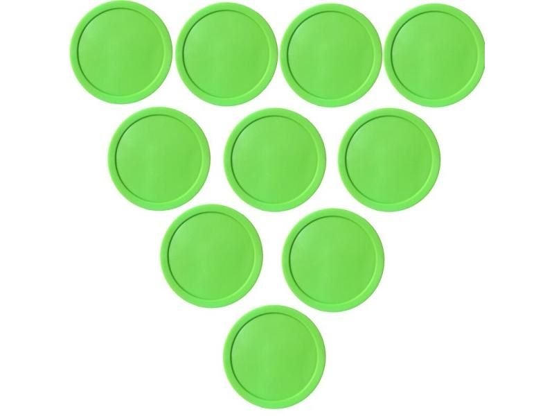 82mm 10pcs Set Air Table Hockey Discs Ice Hockey Pucks Carousel 1
