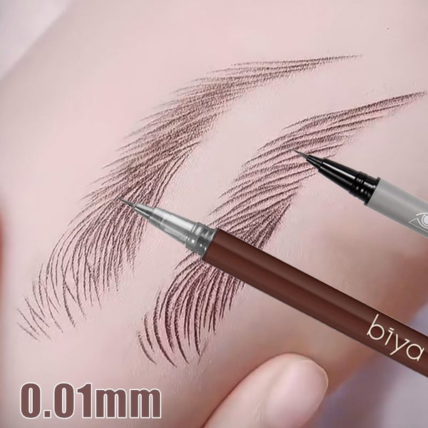 0.01mm Ultra Fine Eyebrows Pencil Waterproof Sweat-proof Liquid Carousel 2