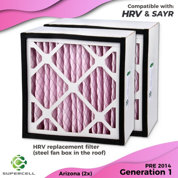 HRV FILTER x 2 Gen 1 Pre 2014 Carousel 1