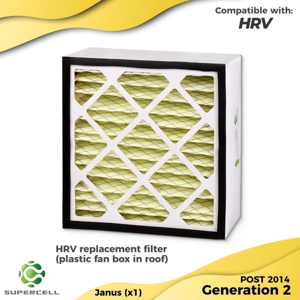 HRV filter JANUS (Plastic fan Box) Generation 2 F8 Carousel 1
