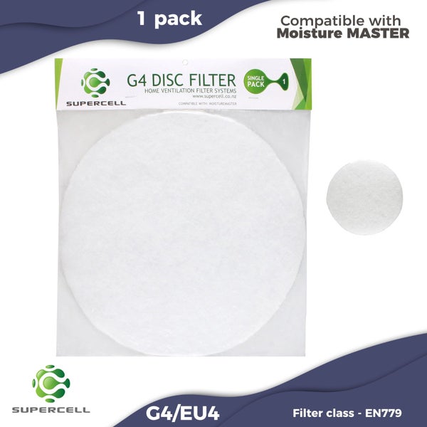 Ventilation Filter Moisture Master Compatible Supercell G4 Ventilation Disc f... Carousel 1