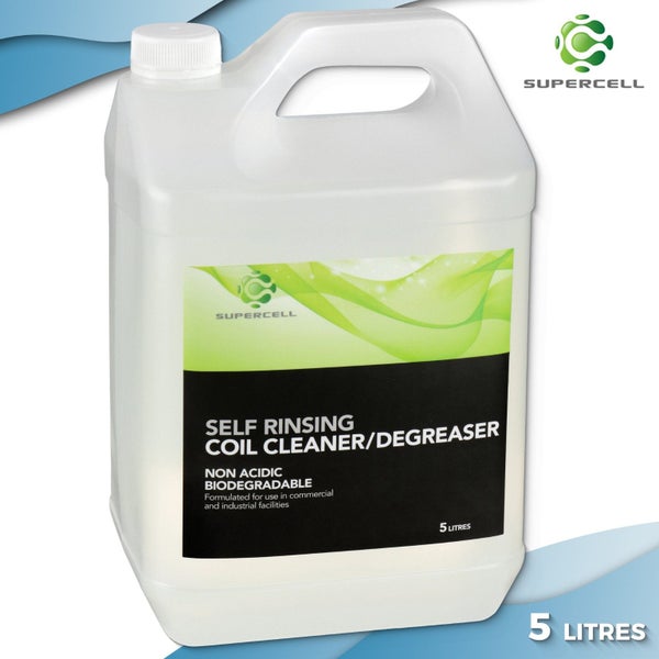 Supercell Coil Cleaner Degreaser Self Rinsing 5L Carousel 1