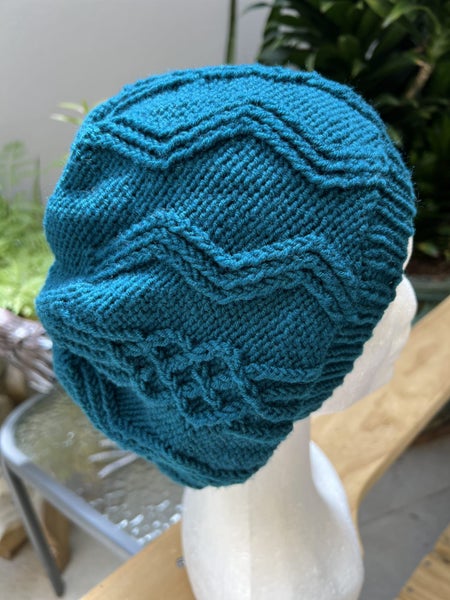 Knitting Pattern, Vintage Beanie Carousel 12