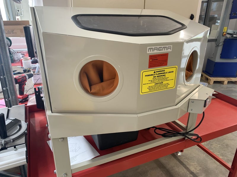 Macma Parts Washer Enclosed Partswash machine Carousel 1