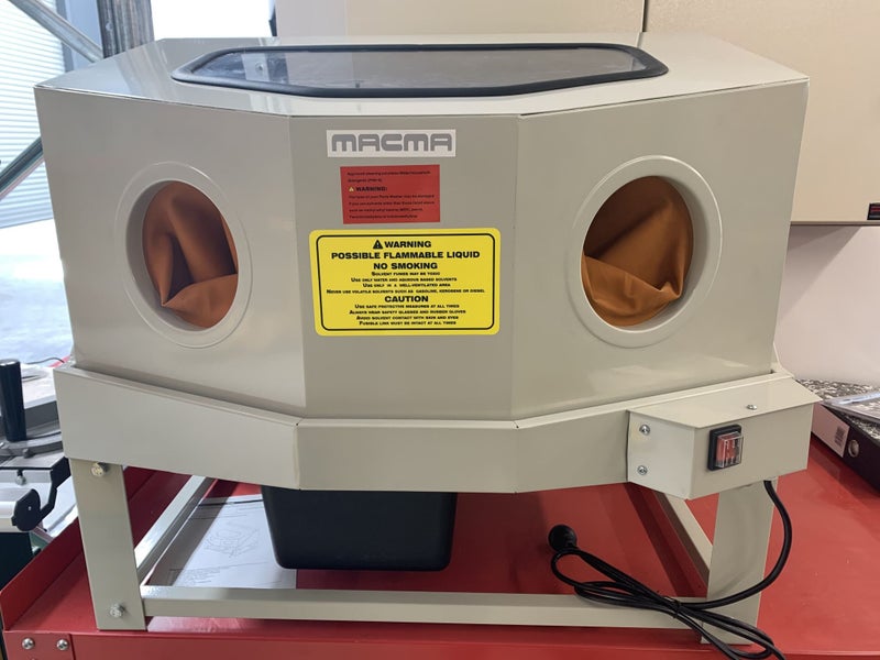 Macma Parts Washer Enclosed Partswash machine Carousel 2