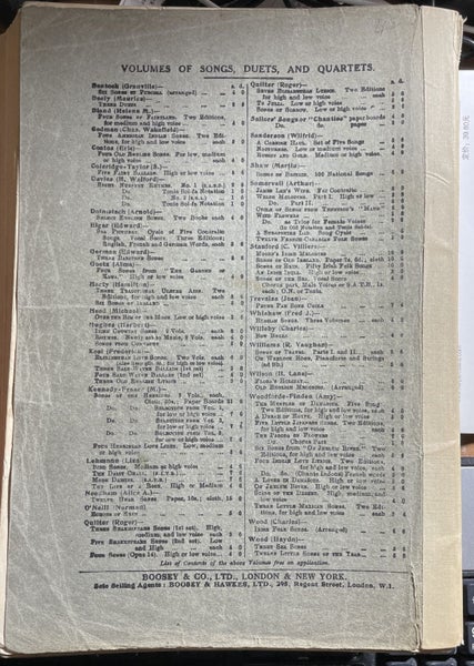 Mezzo-Soprano Songs Vol I Imperial edition Carousel 8