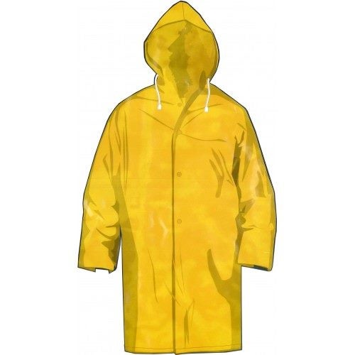 Raincoat Pvc/Poyester Truper Large .35mm Yellow Carousel 1
