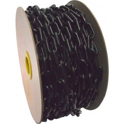 PLASTIC CHAIN - 6mm x 25m Reel (Black) Carousel 1