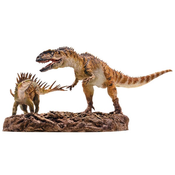 PNSO Dayong the Yangchuanosaurus and Xiaobei the Chungkinggosaurus 1:35 Scale Carousel 1