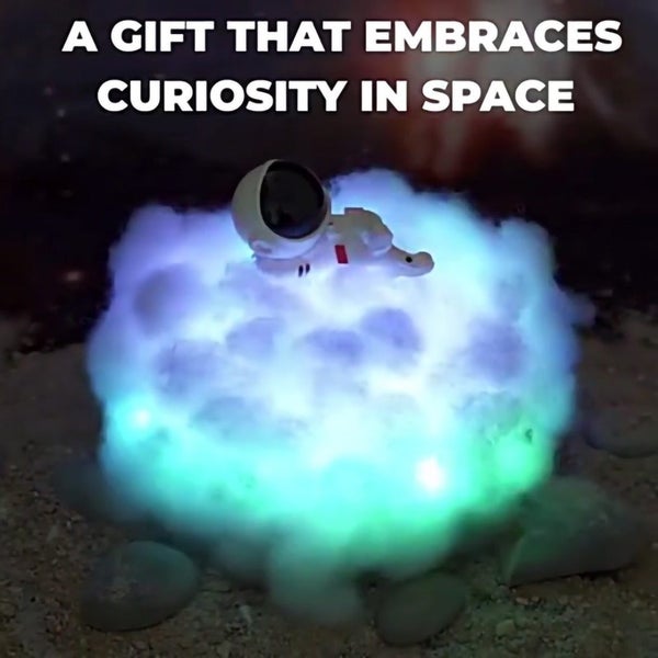 Astronaut RGB Cloud Lamp Carousel 5