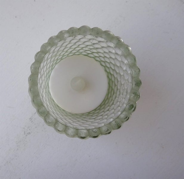 glass candle cup with electrical candle Carousel 3