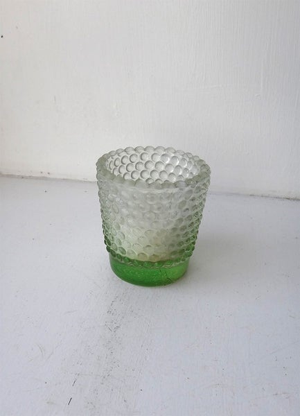 glass candle cup with electrical candle Carousel 1