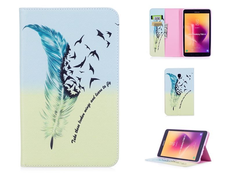 PU Leather Case Cover for Samsung Galaxy Tab A 8.0 2017 SM-T380/SM-T385 Carousel 1