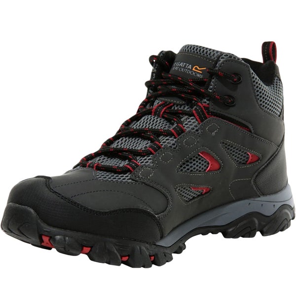 Regatta Mens Holcombe IEP Mid Rise Walking Hiking Boots Carousel 2