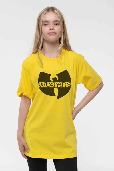 Wu Tang Clan Kids T Shirt Logo new Official Yellow (Ages 3-14 yrs) Carousel 5