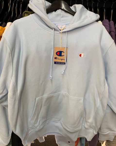 Champion Reverse Weave Terry Cloth Argentina Blue Hoodie Pullover Jersey Carousel 1