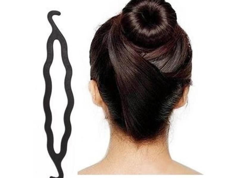 5Pcs Women Hair Hook Needle Stick Fishtail Coil Comb DIY Hairstyling Tools Carousel 1