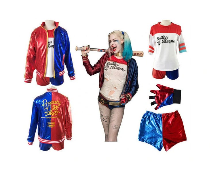 Harley Quinn Suicide Squad Costume Set Carousel 1