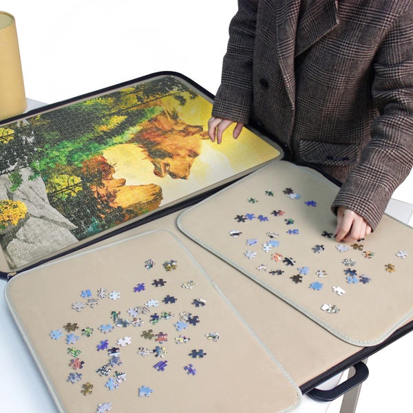 Deluxe Jigsaw Puzzle Board & Carrier - 1000pc Carousel 1