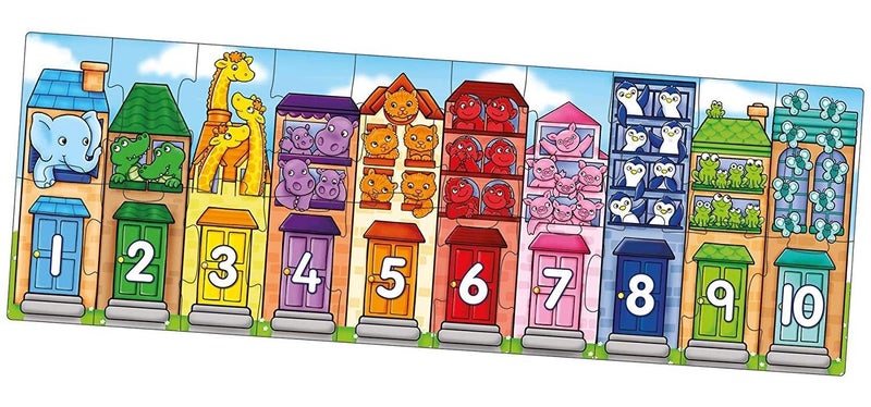 Orchard Toys: Number Street - Jigsaw Puzzle Set Carousel 2