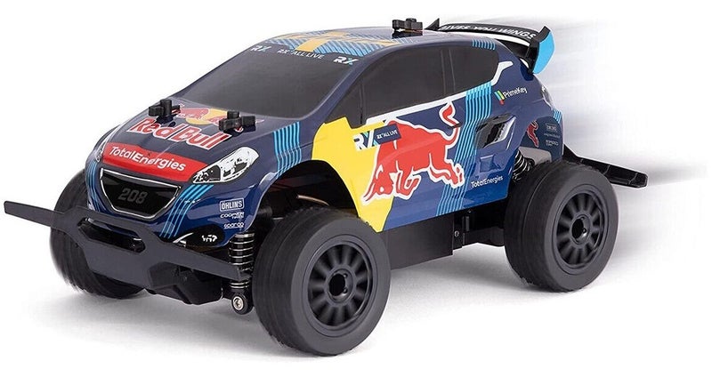 Carrera: Peugeot WRX 208 (Rallycross, Hansen D / P Redbull) - 1:18 RC Car Carousel 1