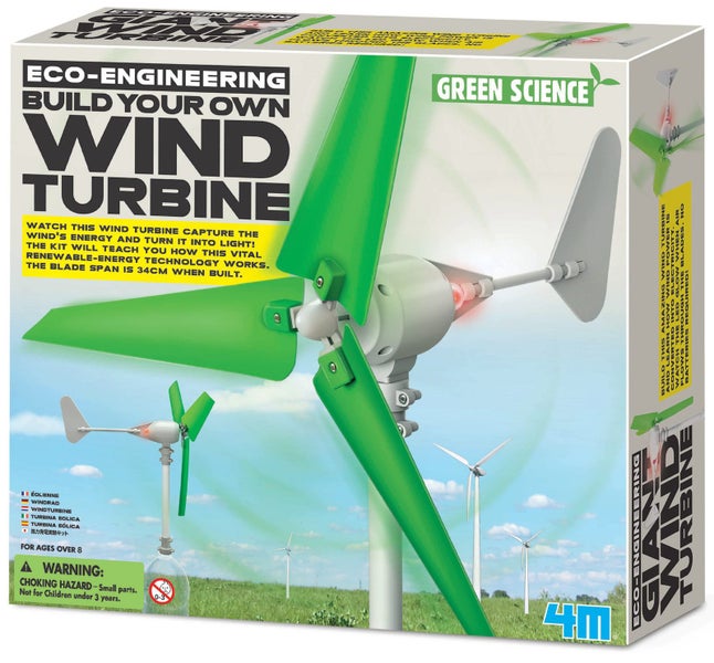 4M: Green Science Build Your Own Wind Turbine Carousel 1