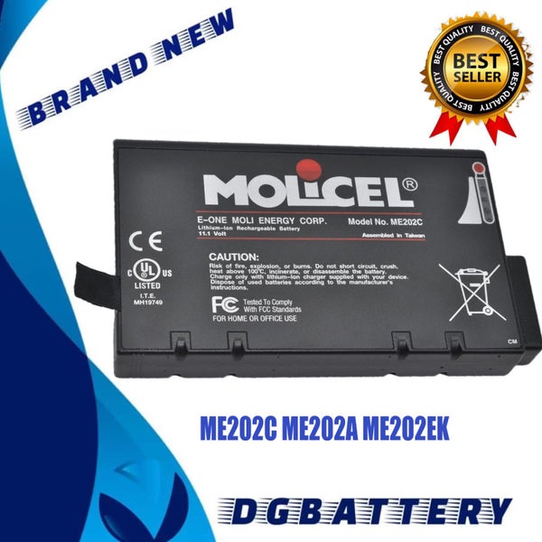 New Original MOLICEL RECHARGEABLE BATTERY ME202C ME202A ME202EK 11.1V 7200mA Carousel 1