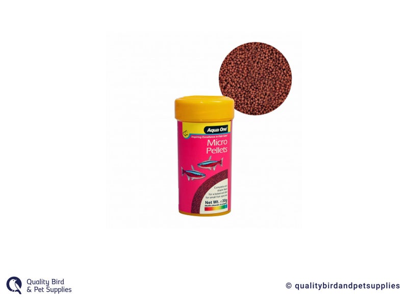 Aqua One Micro Pellets 30g Carousel 1