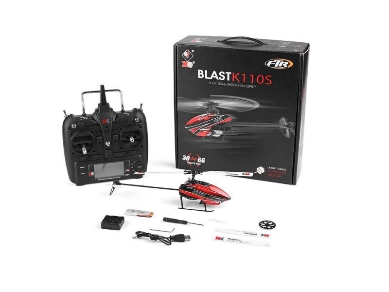 WLtoys XK K110 Upgrade K110S Radio Contorl Drone 2.4G 6CH 3D 6G System Carousel 2