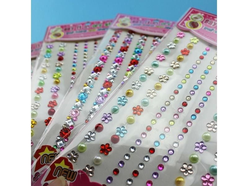 1 Sheet Children's Acrylic Diamond Sticker DIY Gift For Kids Carousel 2